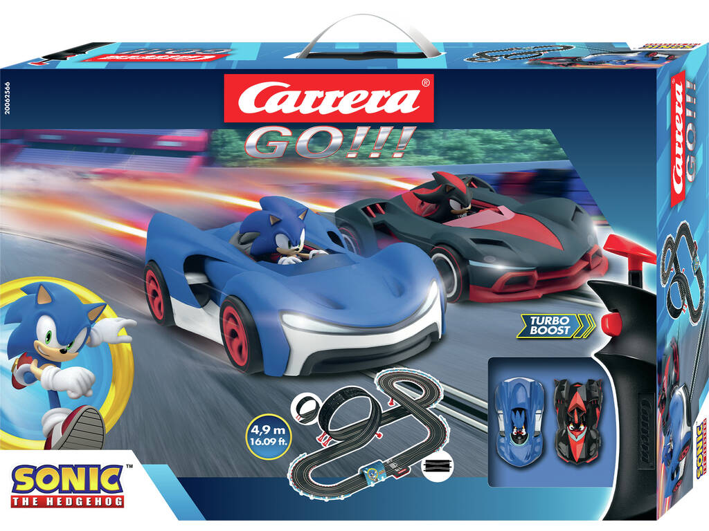 Carrera Go Circuito Sonic 62566