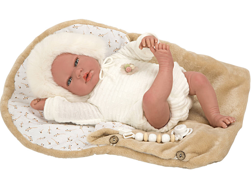 Wiedergeborene Puppe 40 cm. Alejandra Beige mit Nana Arias 98146