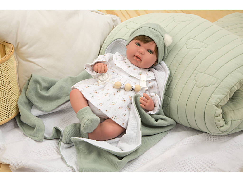 Bambola Reborn 45 cm. Paulina Con Coperta Arias 98151