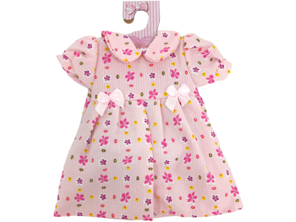 Kleid für 40 cm Puppe Pink Toys 109