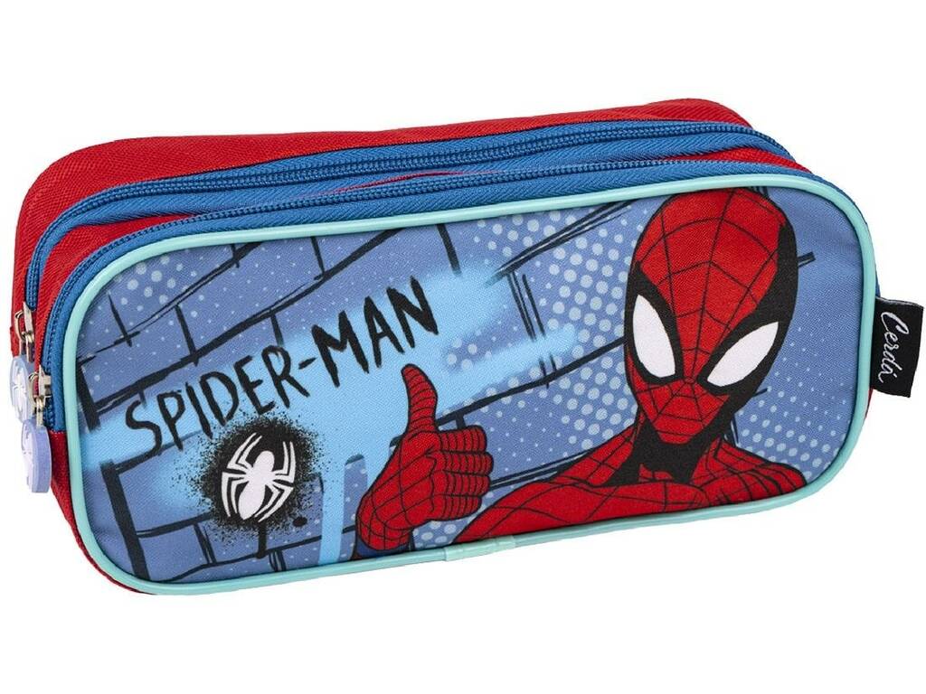 Estojo Porta-todo 2 Compartimentos Spiderman de Cerdá 2700000580