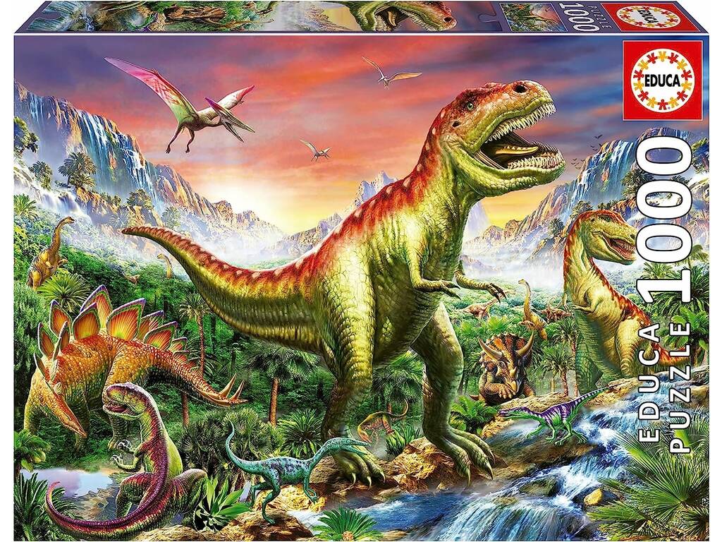 Puzzle 1000 Jurassic Forest von Educa 19560