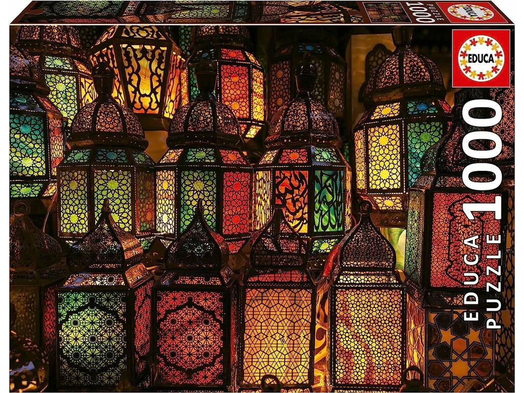 Puzzle 1000 Lanterne Collage par Educa 19668