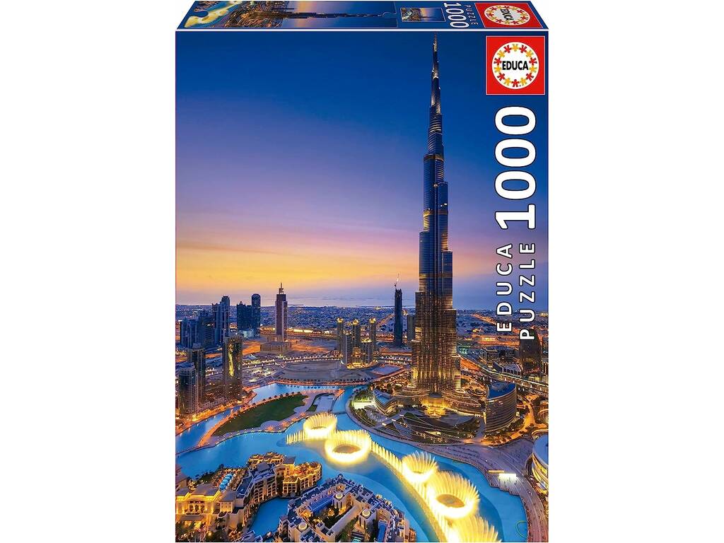 Quebra-cabeça 1000 Burj Khalifa de Educa 19642