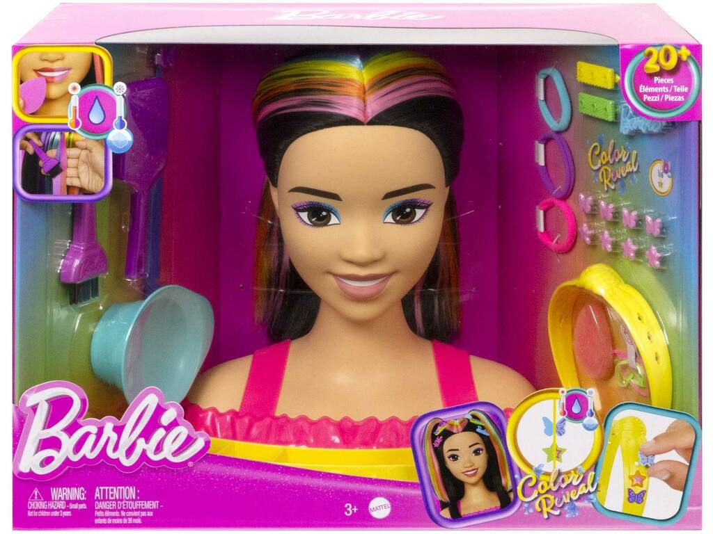 Barbie Totally Hair Color Reveal Morena Mattel HMD81