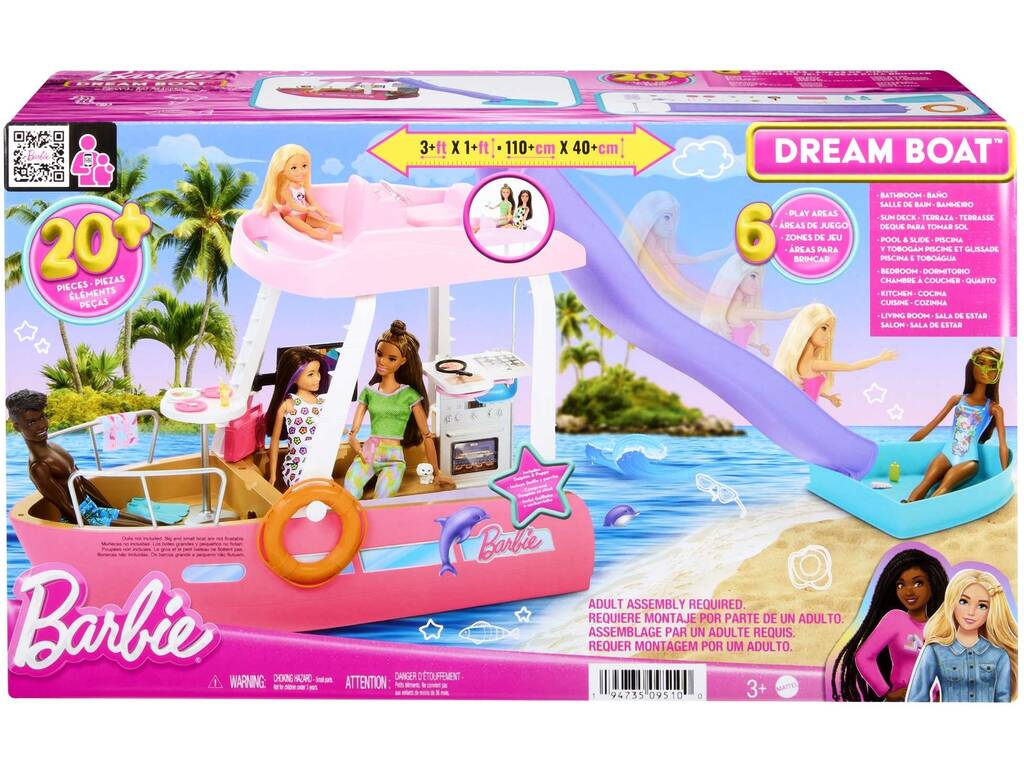 Barbie Traumboot Mattel HJV37
