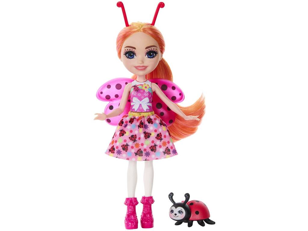 Enchantimals Bambola Ladybug di Mattel HNT57