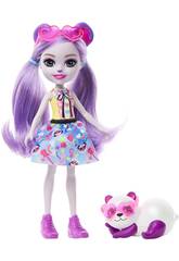 Enchantimals Bambola Purple Panda di Mattel HNT58