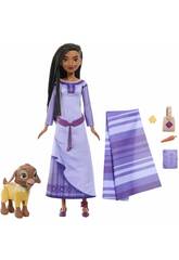 Disney Wish Asha Puppe mit Zubehör Mattel HPX25