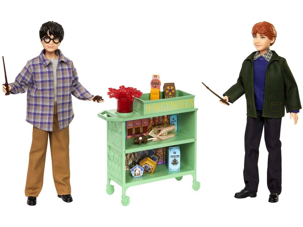 Harry Potter e Ron no Expresso de Hogwarts Mattel HND79