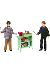 Harry Potter et Ron sur le Poudlard Express Mattel HND79