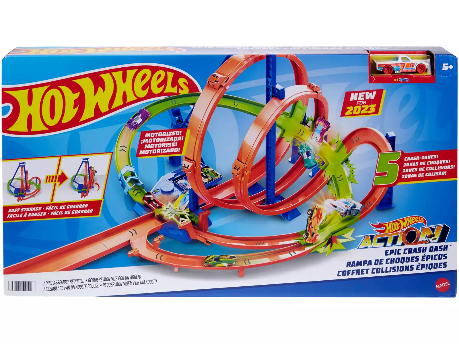 Hot Wheels Monster Trucks Arena Smashers de Mattel HPN73 - Juguetilandia