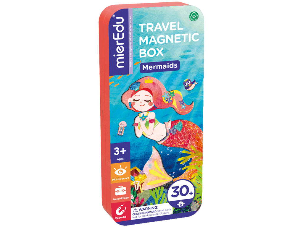 MIER EDU Puzzle Magnetico Educativo – I Miei Viaggi In Auto ME0884, Gioco Da Viaggio Magnetico Per Bambini Dai 3 Anni