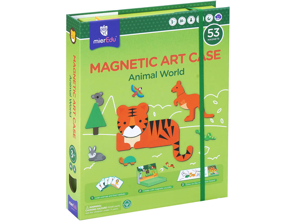 Boîte Magnétique Monde Animal Mier Edu ME153