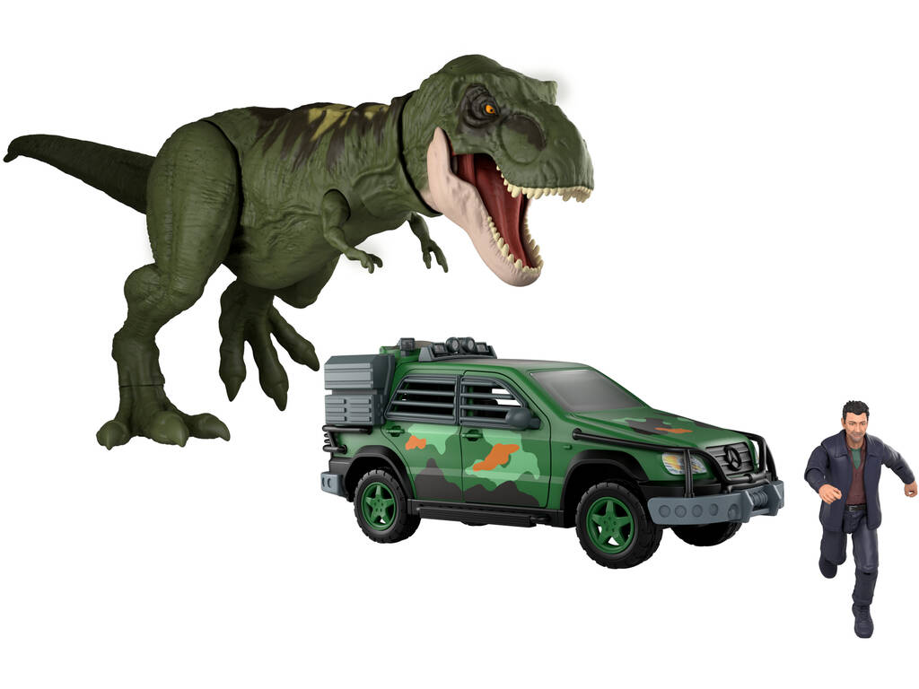 Jurassic World Tyranossauro Rex Pack Emboscada Mattel HLN17