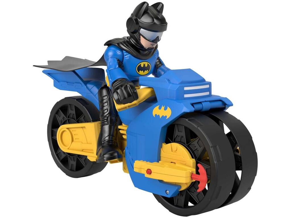 Imaginext XL DC Super Friends Batman e Batcycle Mattel HNM32