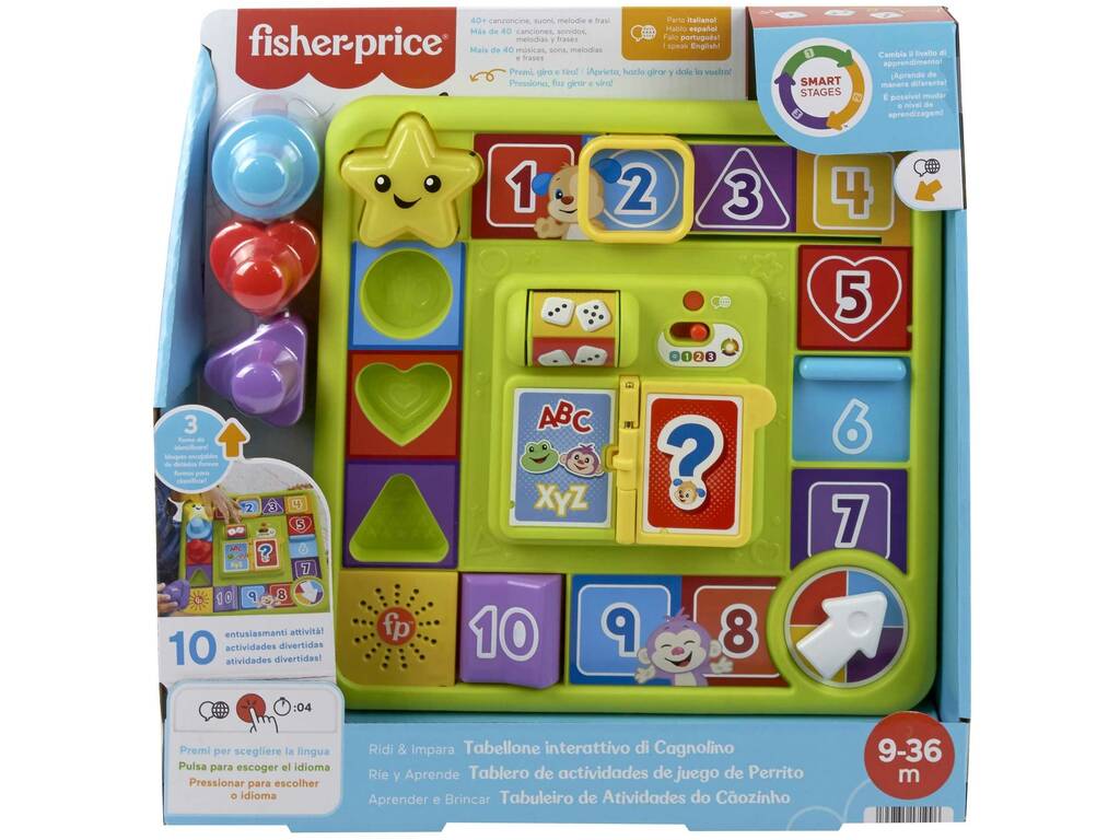 Fisher Price Laugh & Learn Puppy Activity Board Mattel HRB69