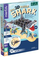 Puzzle 3D Eco Tubarão Branco Mier Edu ME4221