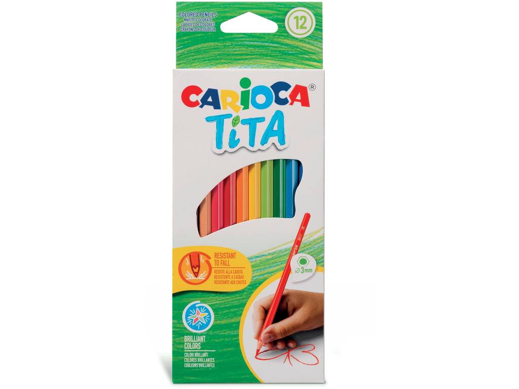Carioca Hexagonal Tita Crayon Carioca 42793