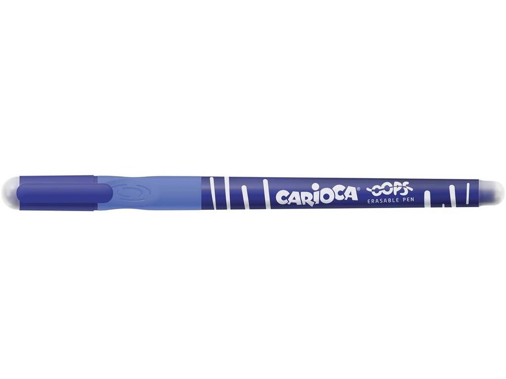 Carioca OOPS Stylo à bille effaçable Bleu Carioca 31036/02
