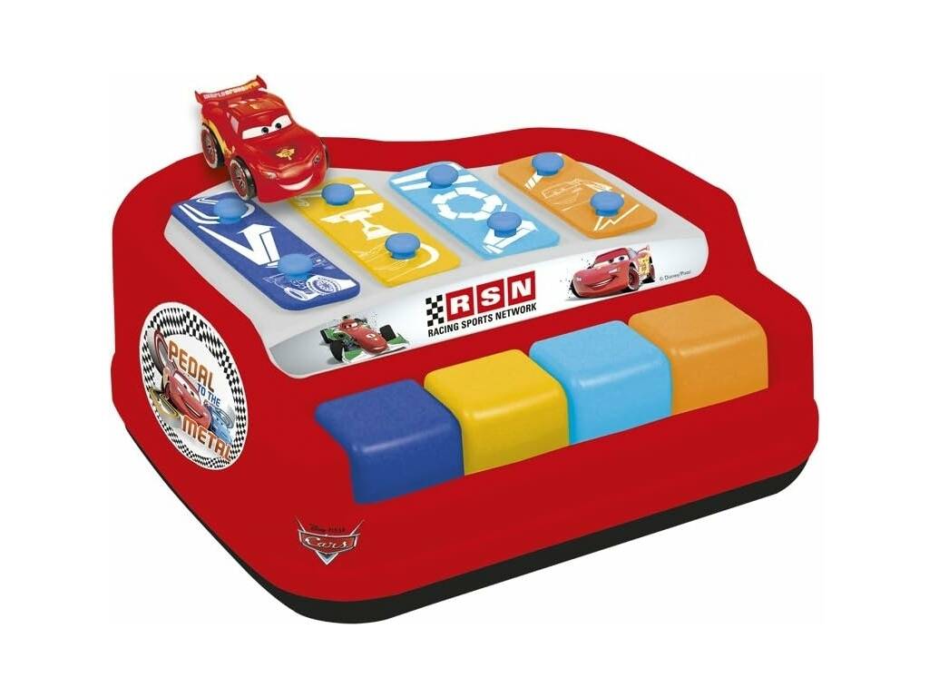 Cars Xylophone Piano 4 Notes avec Figure Reig 5308