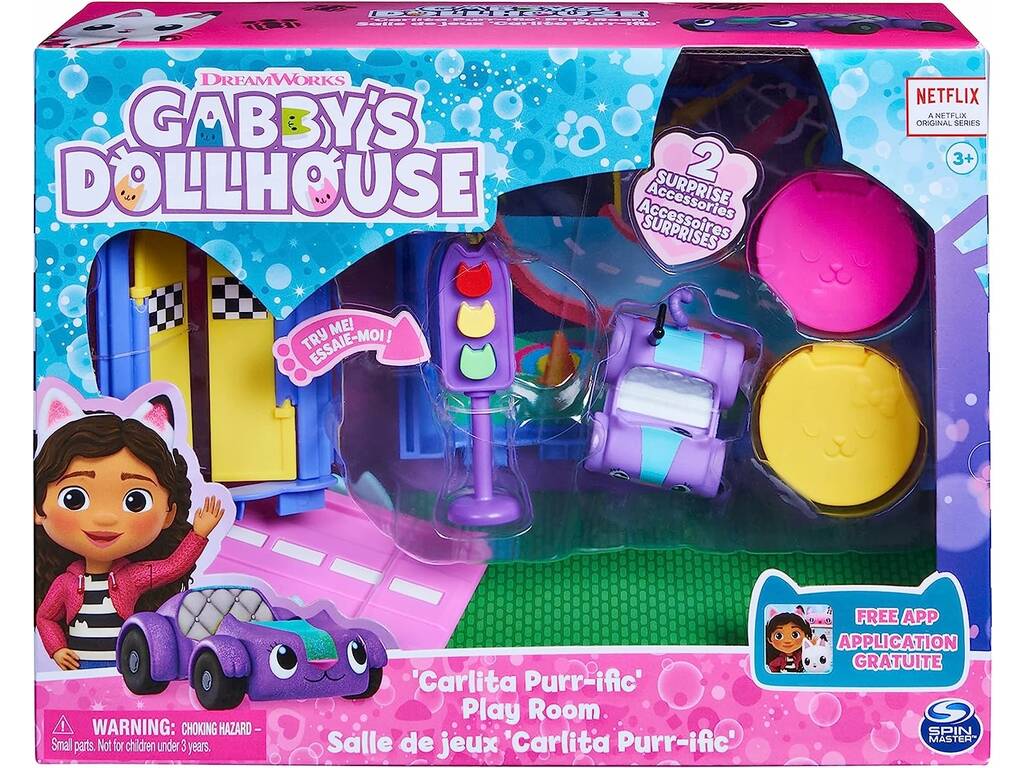 Gabby's Dollhouse Deluxe Room Carlita's Playroom von Spin Master 6064149