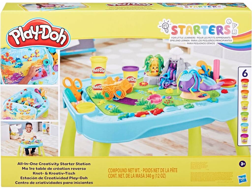 Table de créativité Play Doh 2 en 1 Hasbro F6927