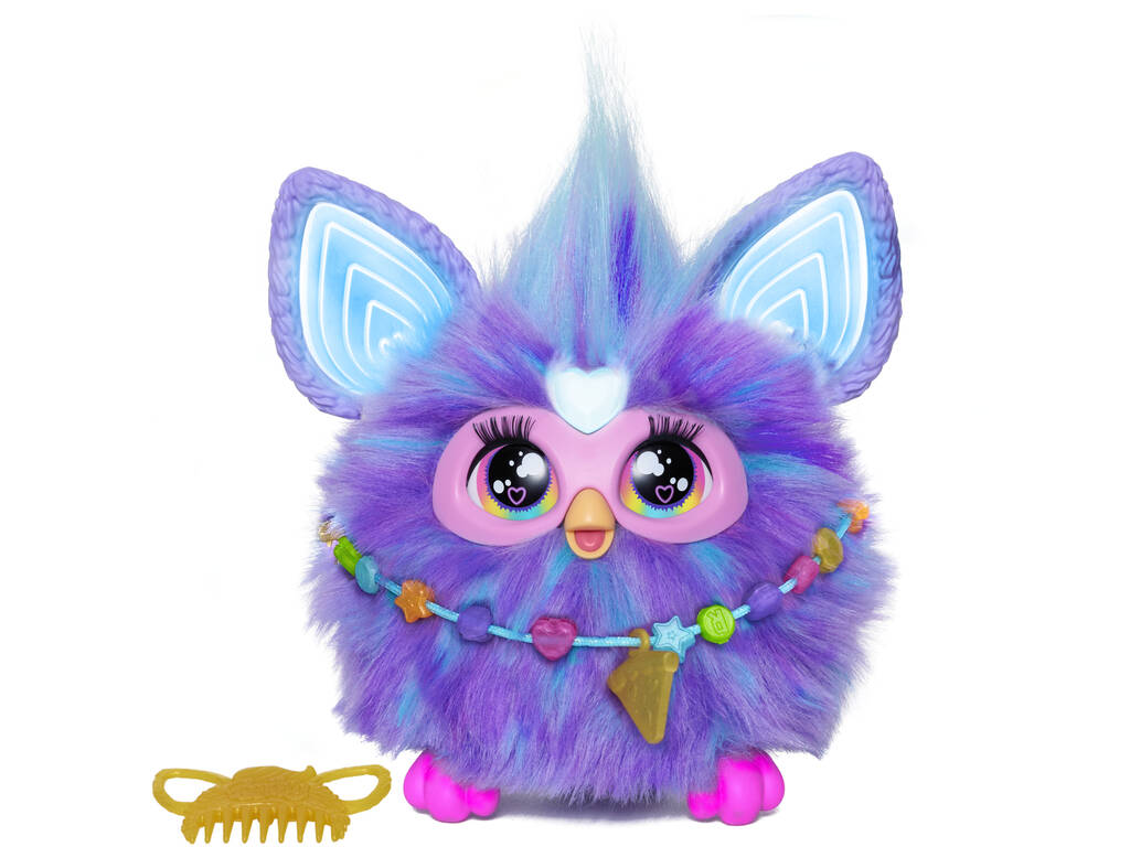 Furby Peluche interactivo color Violeta Hasbro F6743105