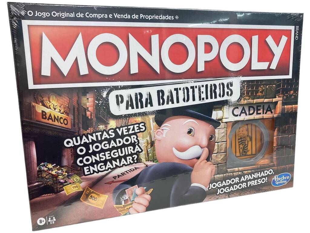 Monopoly Traiçoeiro em Português Hasbro E1871190