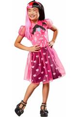 Costume classique Monster High Draculaura pour fille T-XS Rubie's 1000678-XS