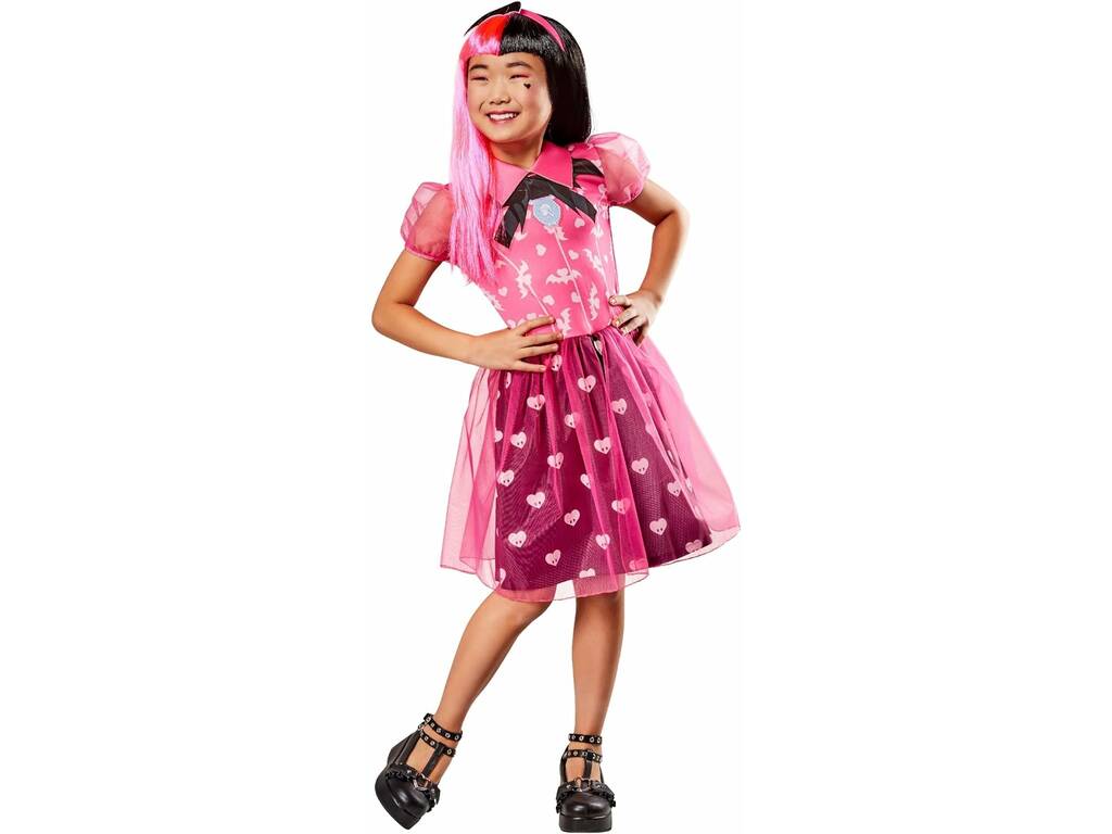 Costume classique Monster High Draculaura pour fille T-S Rubie's 1000678-S