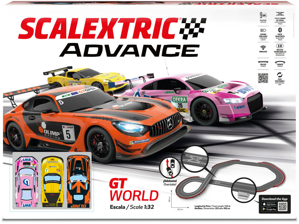 Scalextric Advance GT World