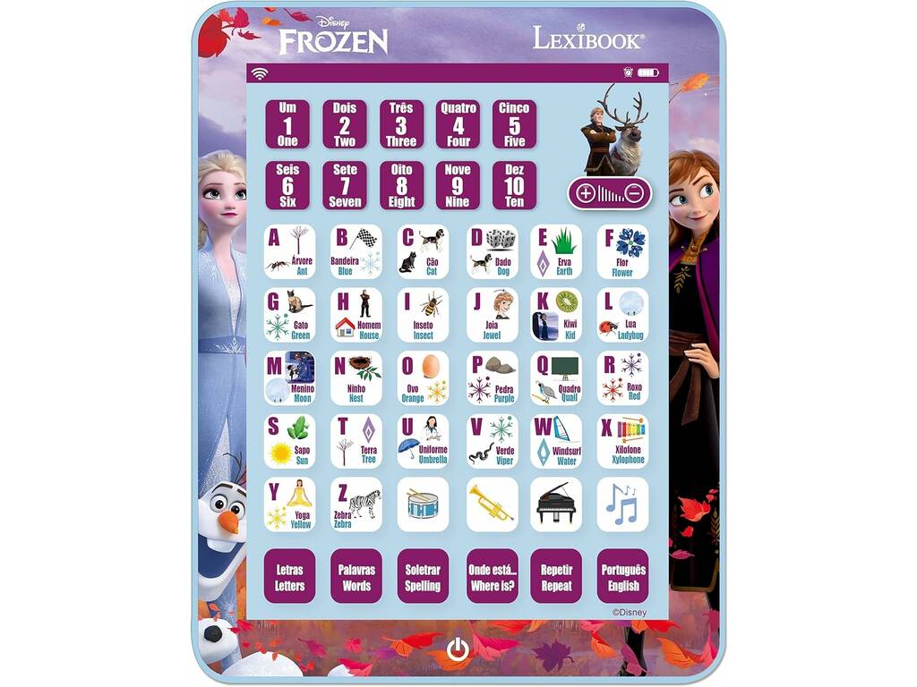 Frozen Tableta Educativa Bilingüe Lexibook JCPAD002FZi2