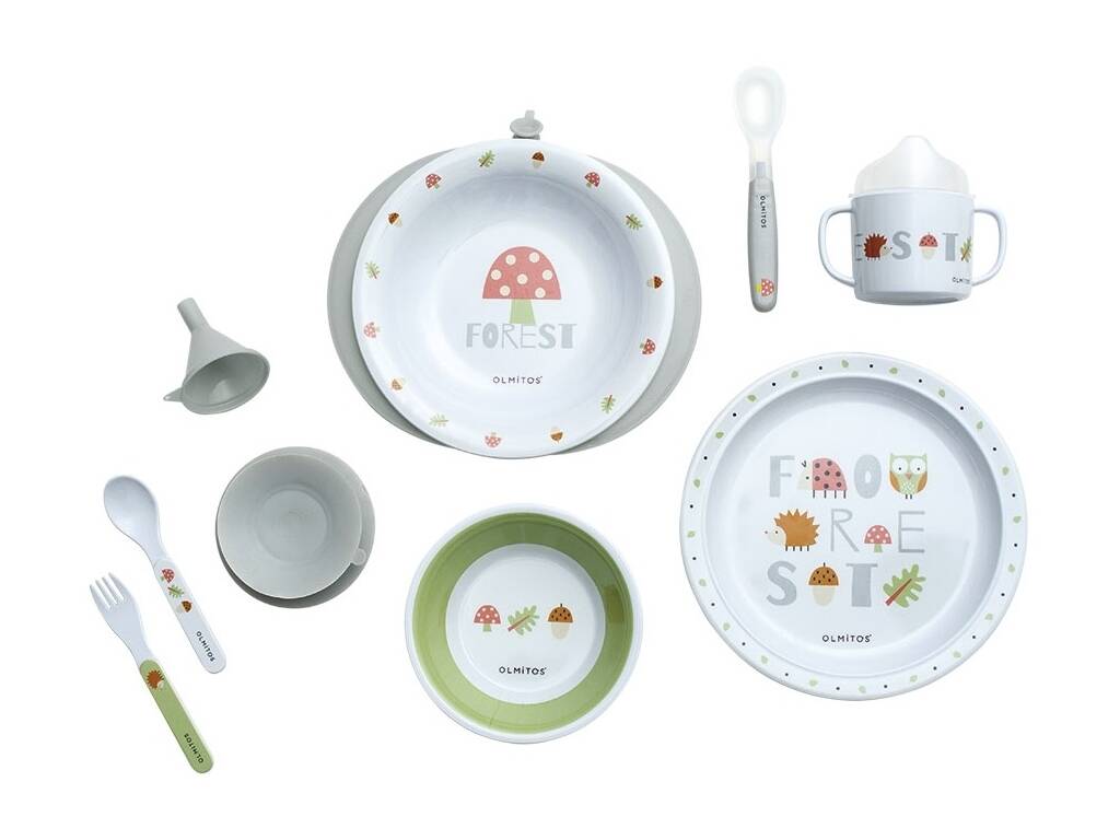 Olmitos Forest Thermo Set d'assiettes 6965