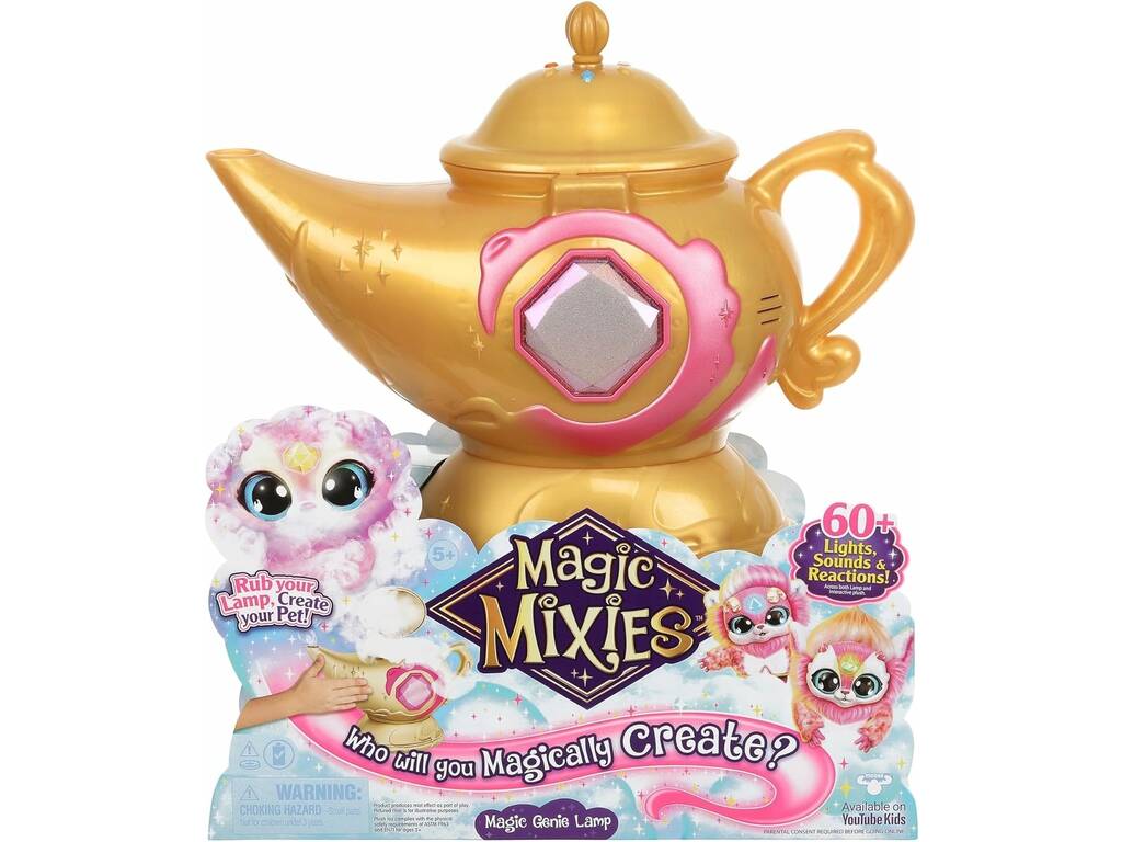 Magic Mixies Lámpara Mágica Rosa Famosa MGX09100