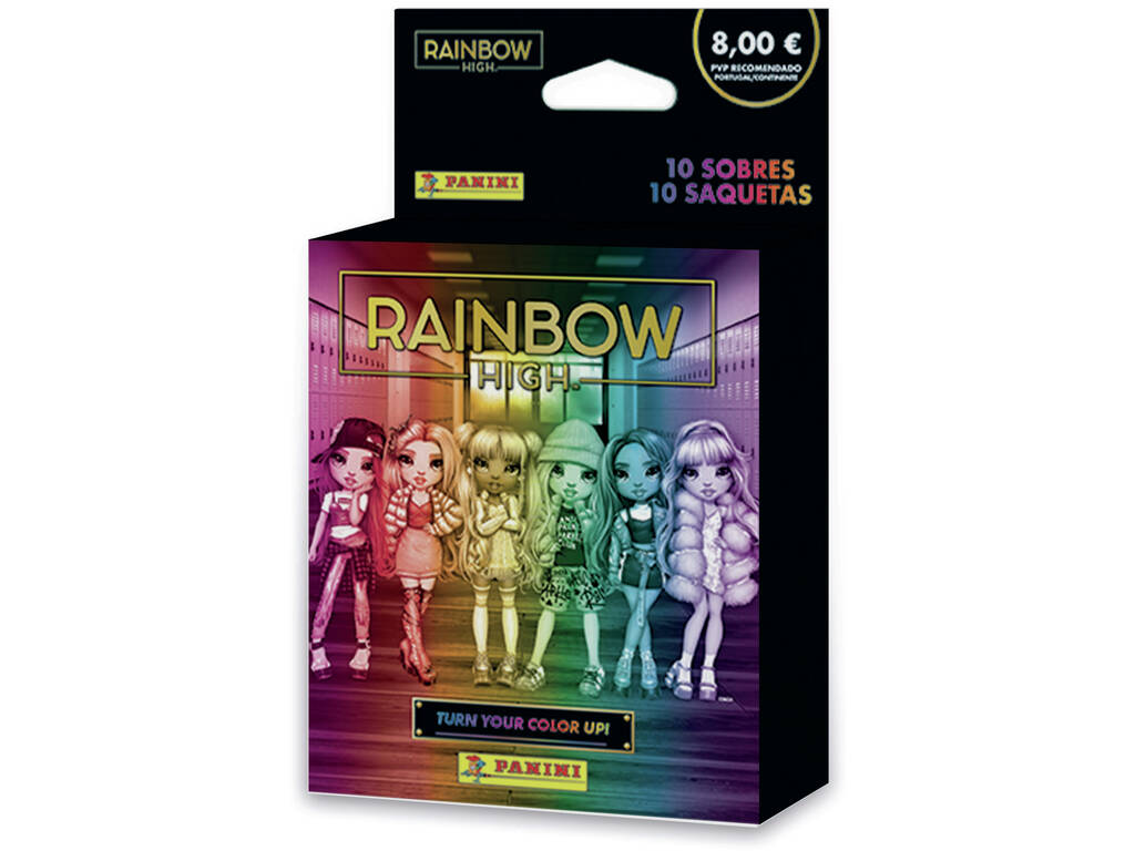Rainbow High Ecoblister 10 Bustine di Panini