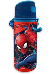 Cantimplora de Aluminio con Asa 600 ml Spiderman Kids SP50010