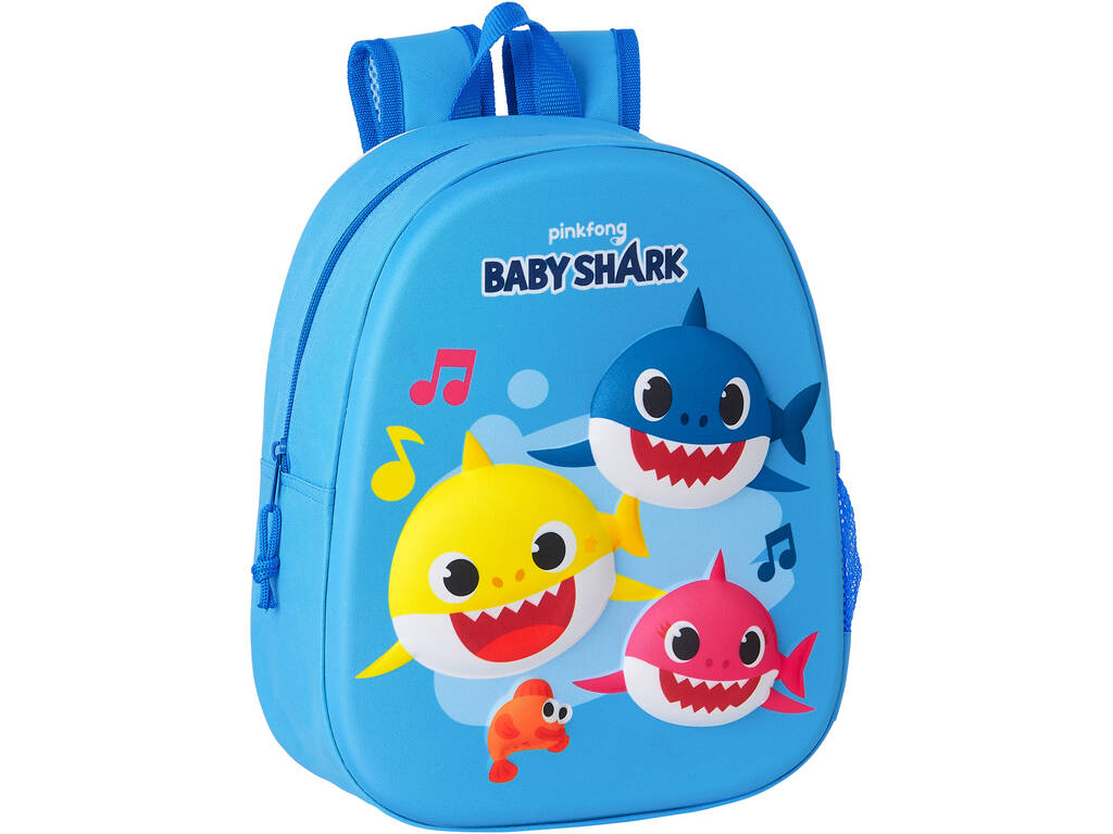 3D Baby Shark Rucksack Safta 642165890