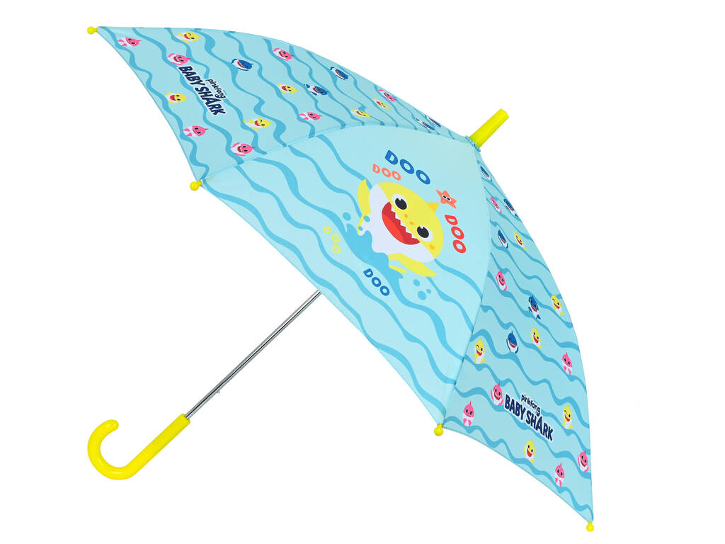 Parapluie manuel 48 cm. Baby Shark Beach Day Safta 312160119
