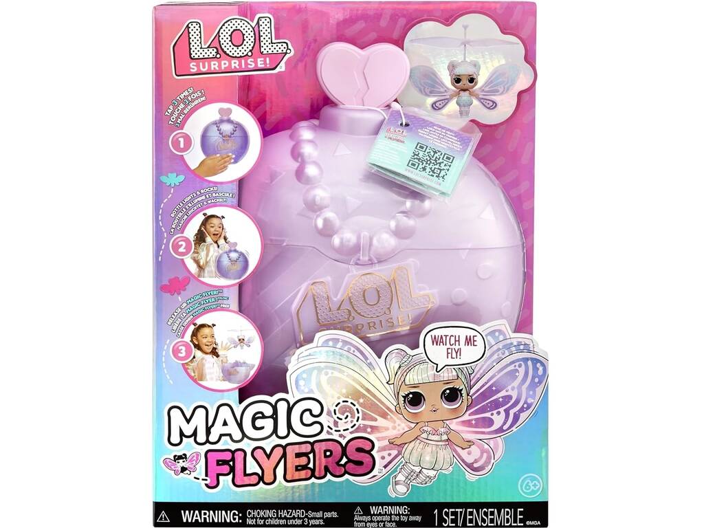 LOL Surprise Magic Flyers Boneca Voadora Sweetie Fly MGA 593621
