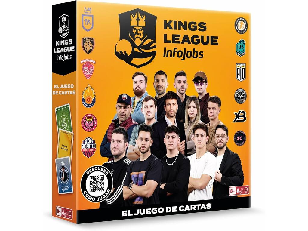 Kings League Gioco di Carte IMC Toys 922020