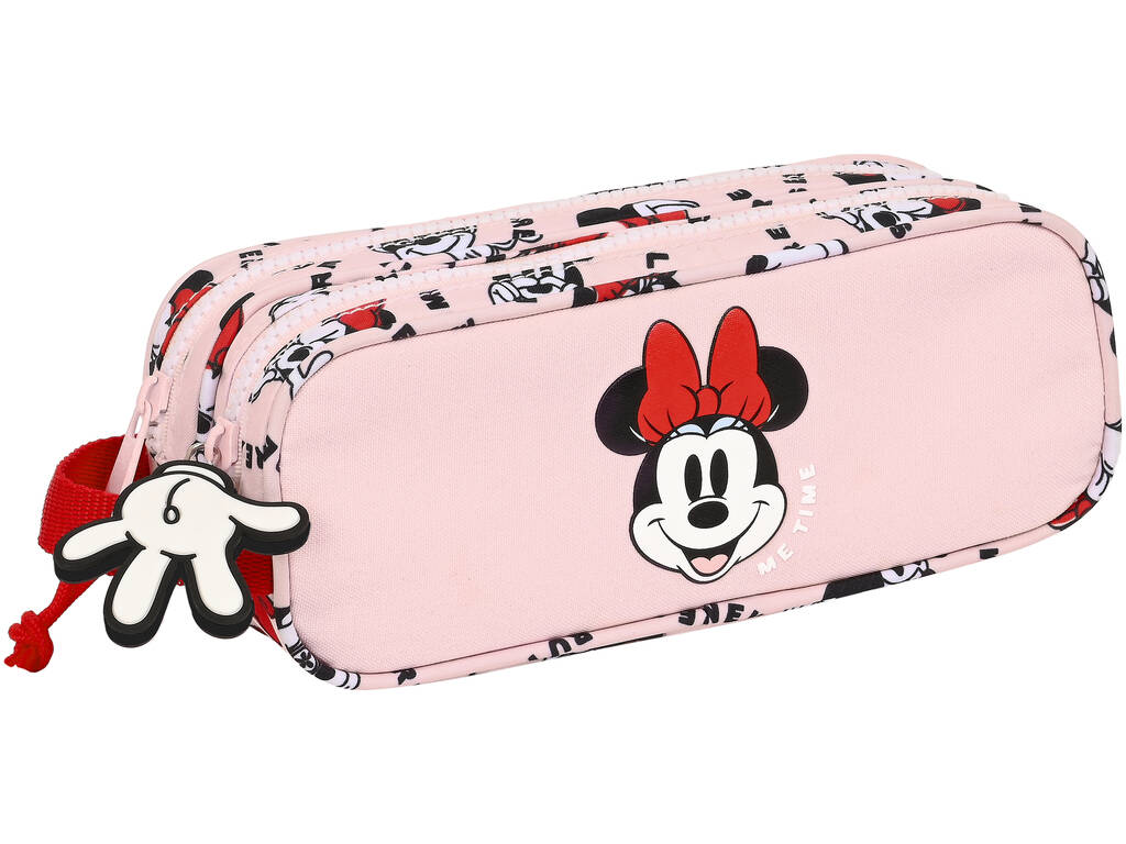 Safta Minnie Mouse Me Time Double Pencil Case 812312513
