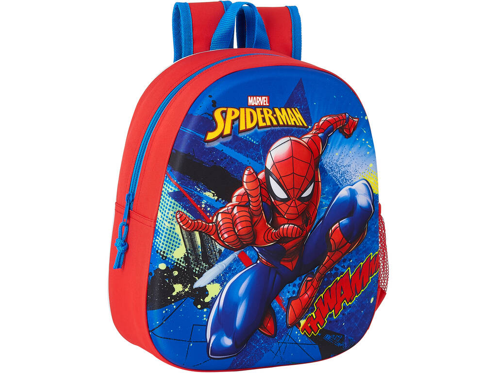Mochila 3D Spiderman Safta 642167890