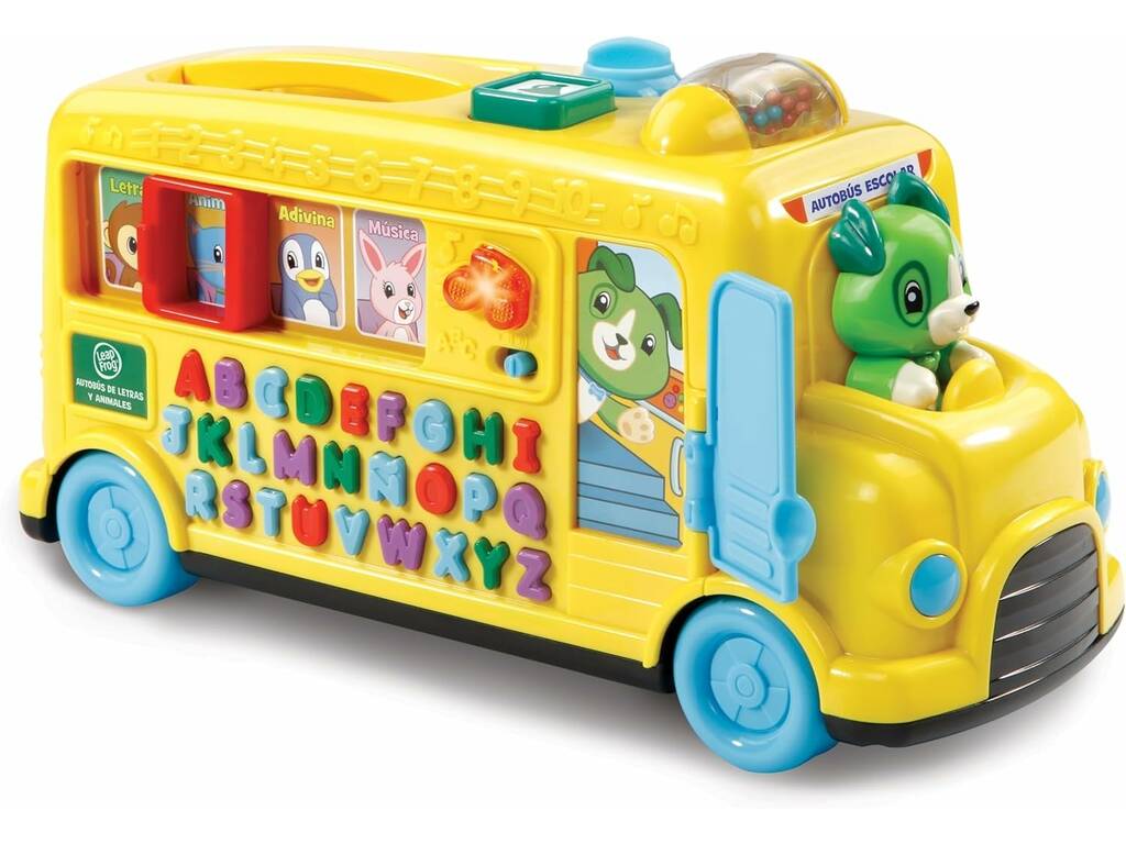 Autobus degli animali e delle lettere di Vtech 80-601322