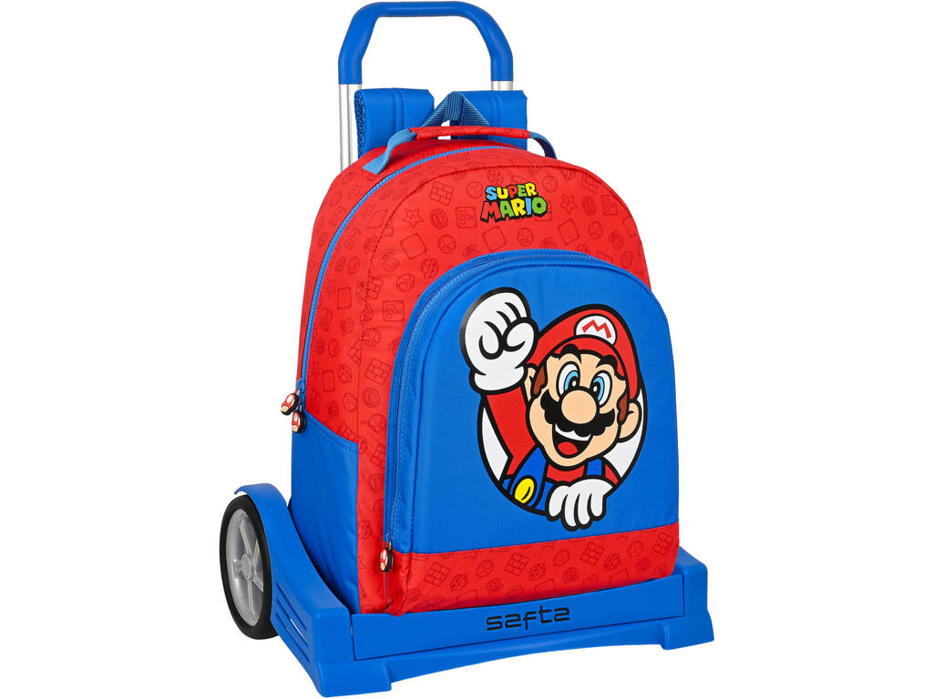 Safta Super Mario Evolution Trolley Backpack 305 612108860