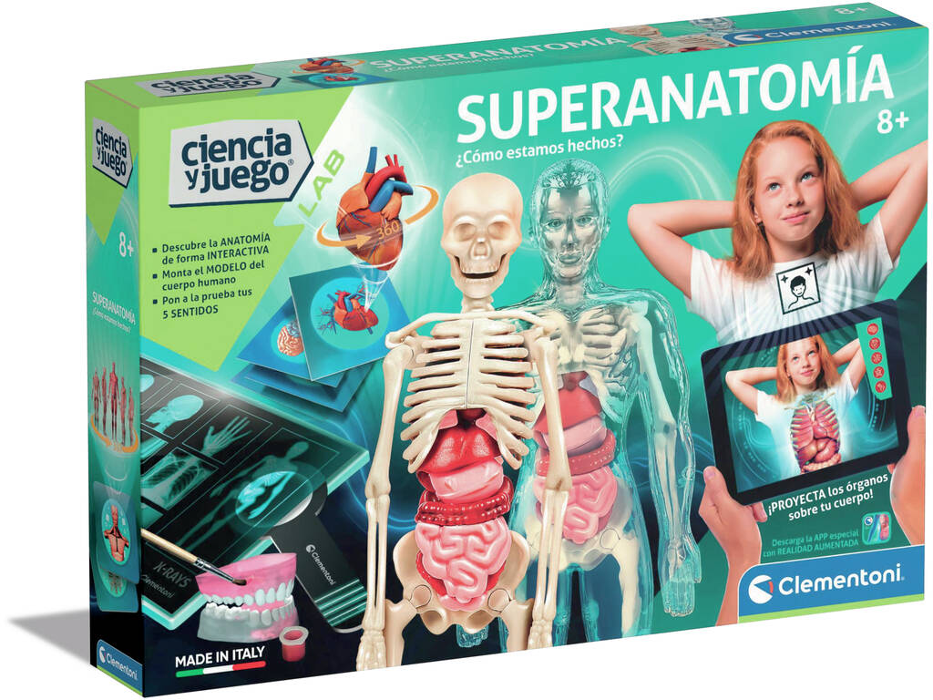 Super anatomía Clementoni 55509