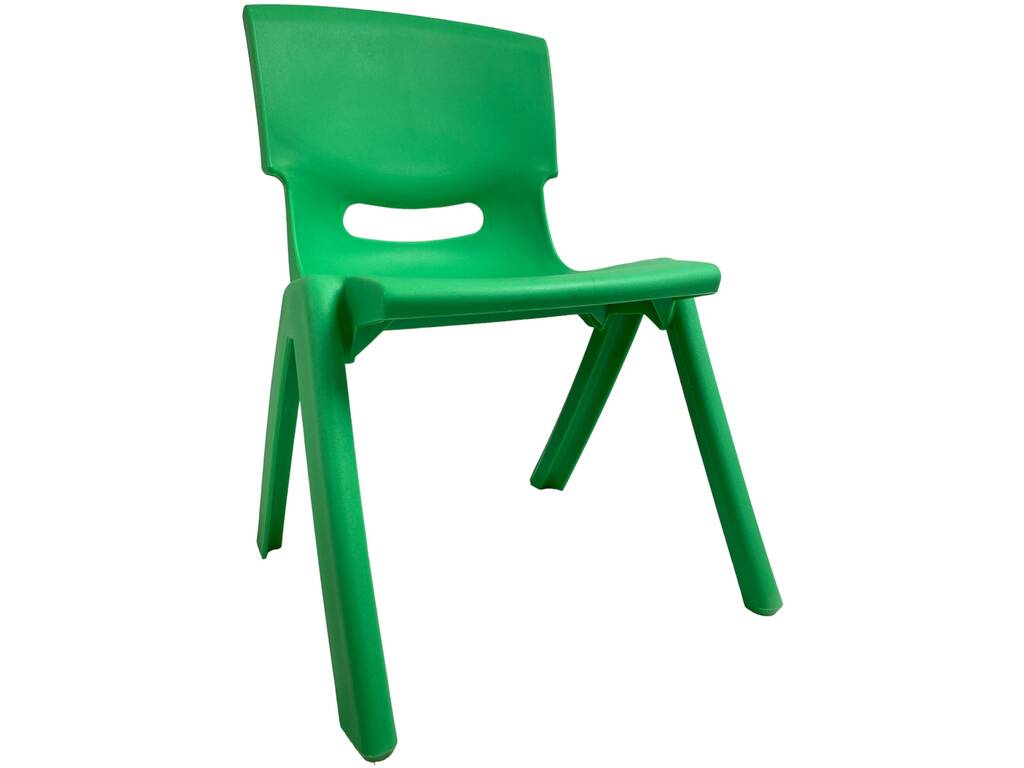 Chaise enfant verte