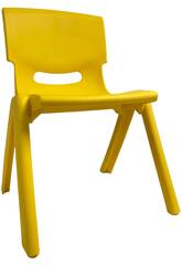 Chaise d'enfant jaune