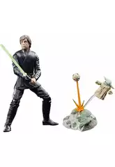 Star Wars La Série Noire Pack Luke Skywalker y Grogu Hasbro F8345