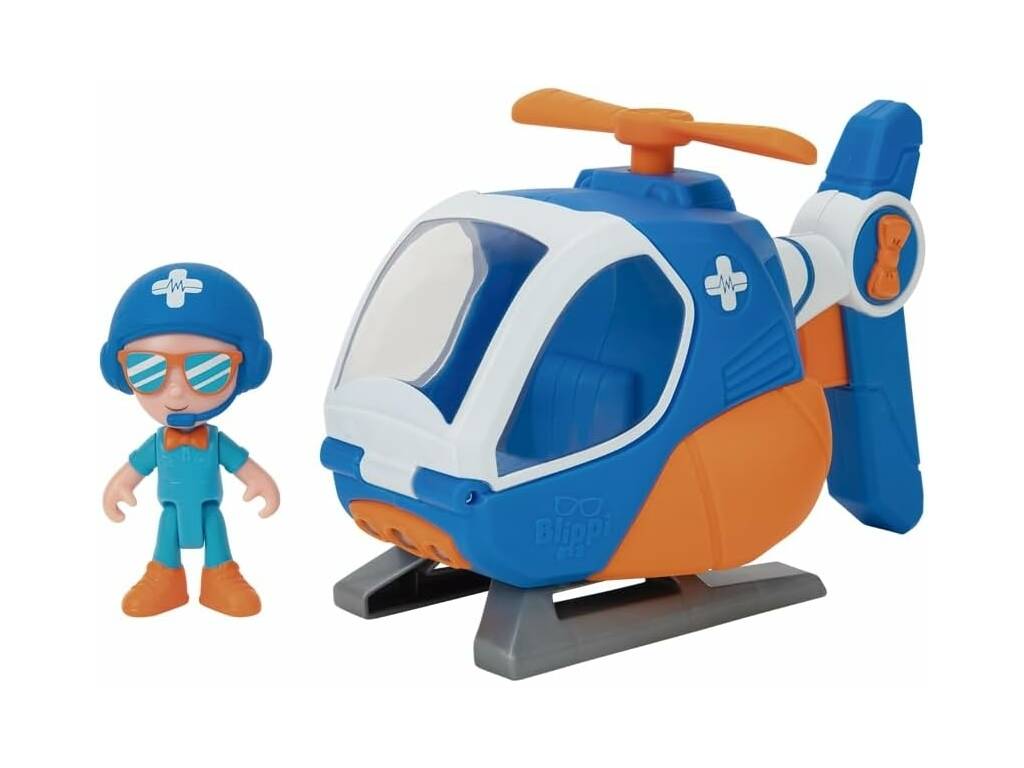 Blippi Elicottero di salvataggio aereo Toy Partner BLP0282